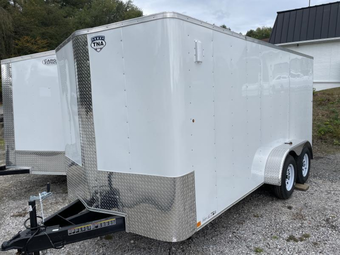 New 2025 Carry-On 7X14CGRBN  Cargo / Enclosed Trailer