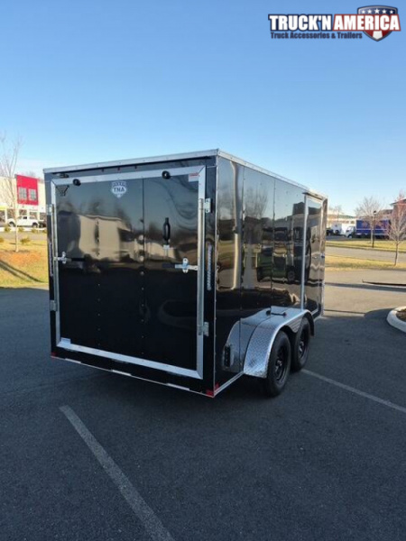 New 2022 Carry-On 7X14CGRBN Cargo / Enclosed Trailer