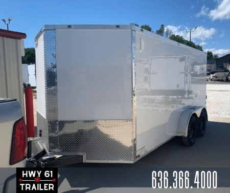 New 2025 Cynergy2 7x14 TA Enclosed Cargo Trailer, 6' Interior Height, 35K Axles, .080 Polycore Exterior