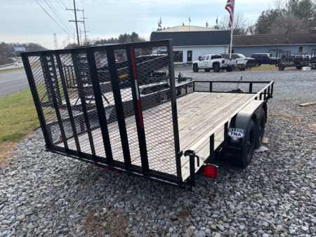 New 2025 Carry-On 7X16GW2BRK Utility Trailer