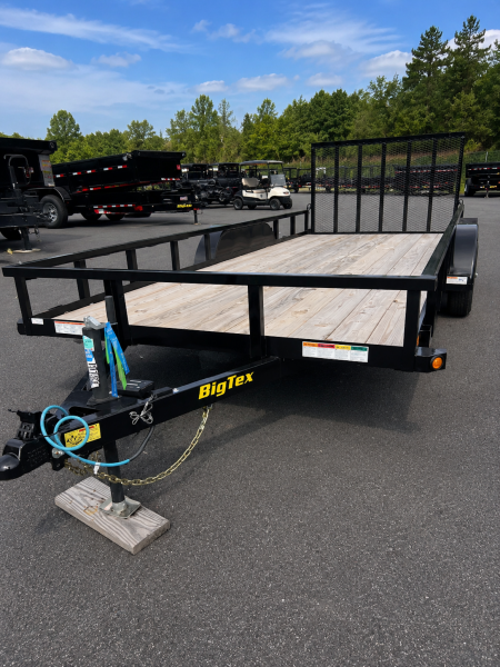 New 2025 Big Tex Trailers 70PI-18X Utility Trailer
