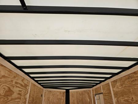 New 2027 Homesteader Trailer 7X14 TA Enclosed Trailer, 35K Axles, 7'Interior Height, .080 polycore,Translucent Ceiling, Intrepid package Cargo / Enclosed Trailer