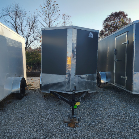 New 2025 Mammoth Cargo 6x8 SA Enclosed Trailer, 35K Axle, 6'3" Interior Height,, .080 Polycore Exterior