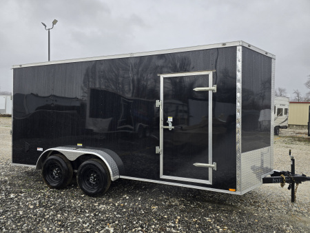 New 2026 Cynergy 2 7x16 TA , 7' Interior Height, 3.5K Axles, .080 Polycore Exterior Cargo / Enclosed Trailer