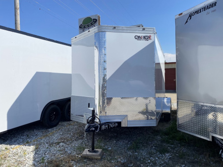 New 2026 Cynergy2 7x12 SA Cargo/Enclosed Trailer, 6'5  Interior Height, 35K Axles, Advanced Series