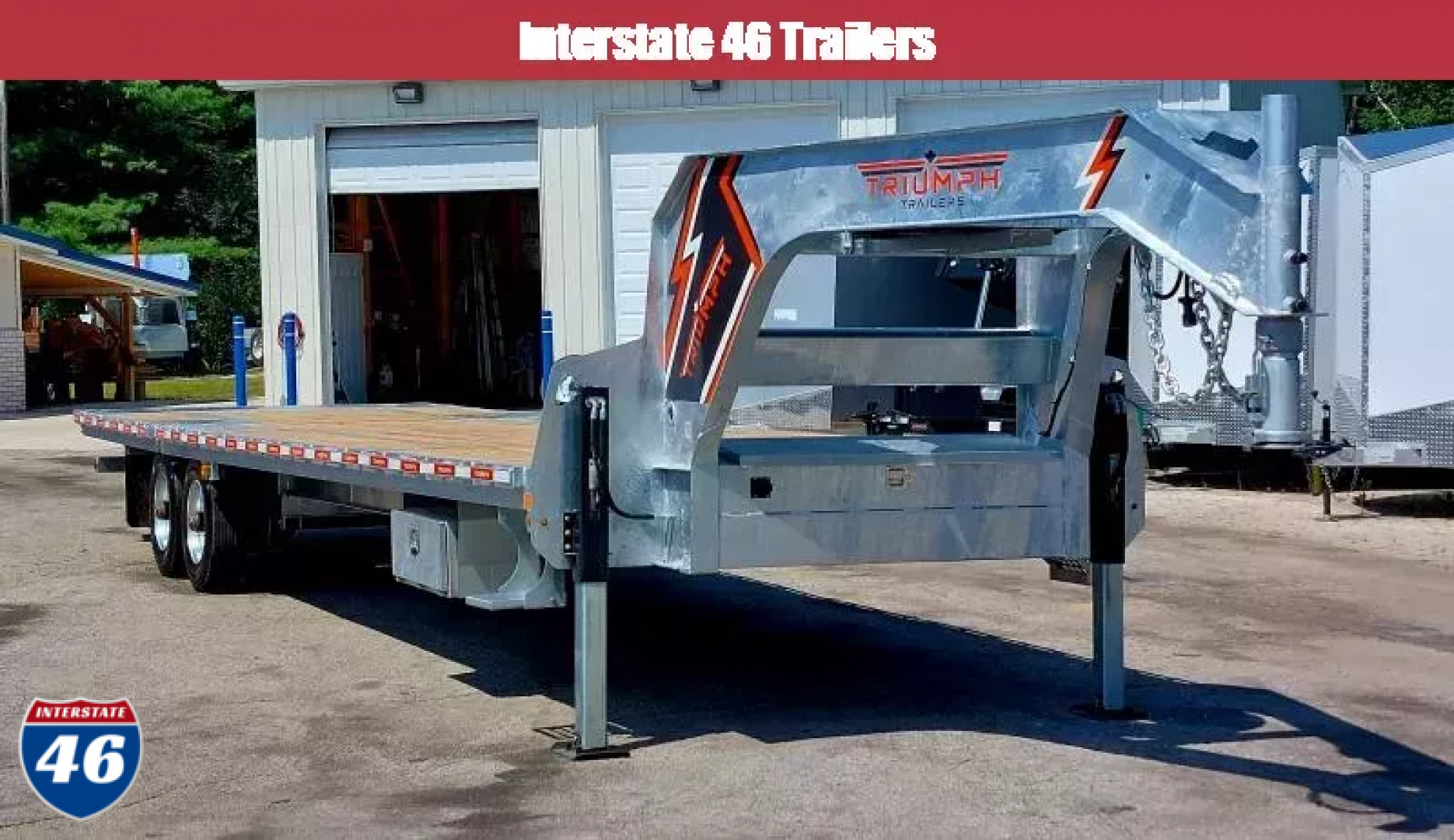 New 102X22+10 GALVANIZED POWER BEAVERTAIL EQUIPMENT HAULER 12K AXLES TRIUMPH 2026