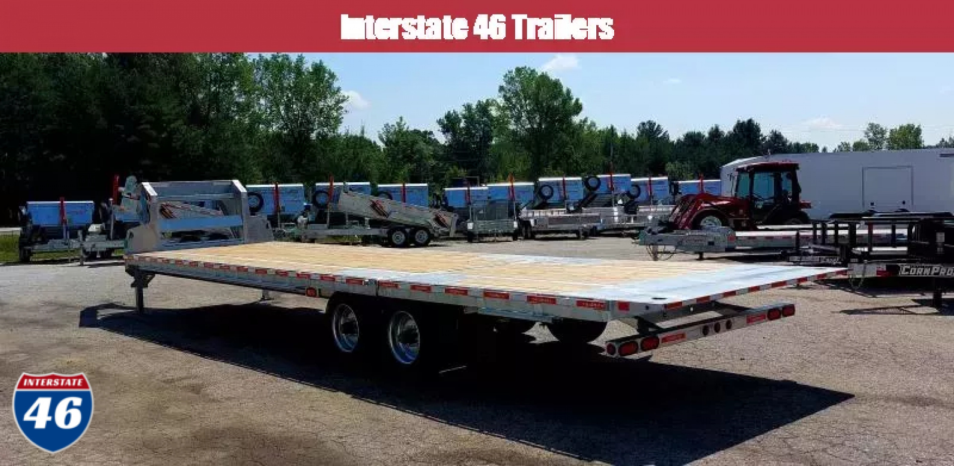 New 102X22+10 GALVANIZED POWER BEAVERTAIL EQUIPMENT HAULER 12K AXLES TRIUMPH 2026