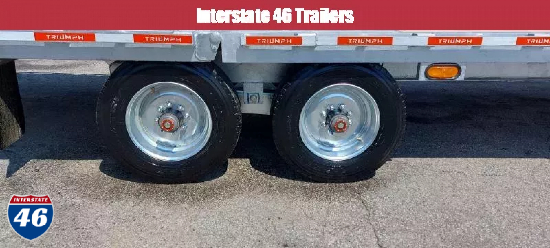 New 102X22+10 GALVANIZED POWER BEAVERTAIL EQUIPMENT HAULER 12K AXLES TRIUMPH 2026