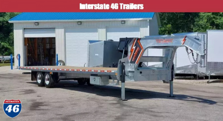 New 102X22+10 GALVANIZED POWER BEAVERTAIL EQUIPMENT HAULER 12K AXLES TRIUMPH 2026