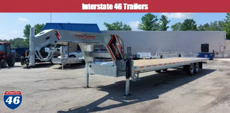 New 102X22+10 GALVANIZED POWER BEAVERTAIL EQUIPMENT HAULER 12K AXLES TRIUMPH 2026