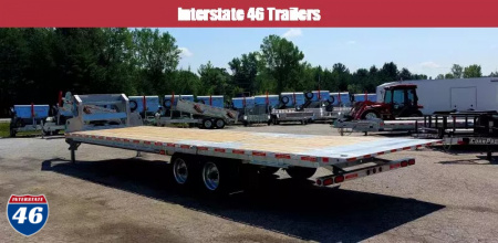 New 102X22+10 GALVANIZED POWER BEAVERTAIL EQUIPMENT HAULER 12K AXLES TRIUMPH 2026