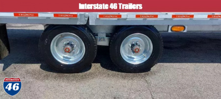 New 102X22+10 GALVANIZED POWER BEAVERTAIL EQUIPMENT HAULER 12K AXLES TRIUMPH 2026