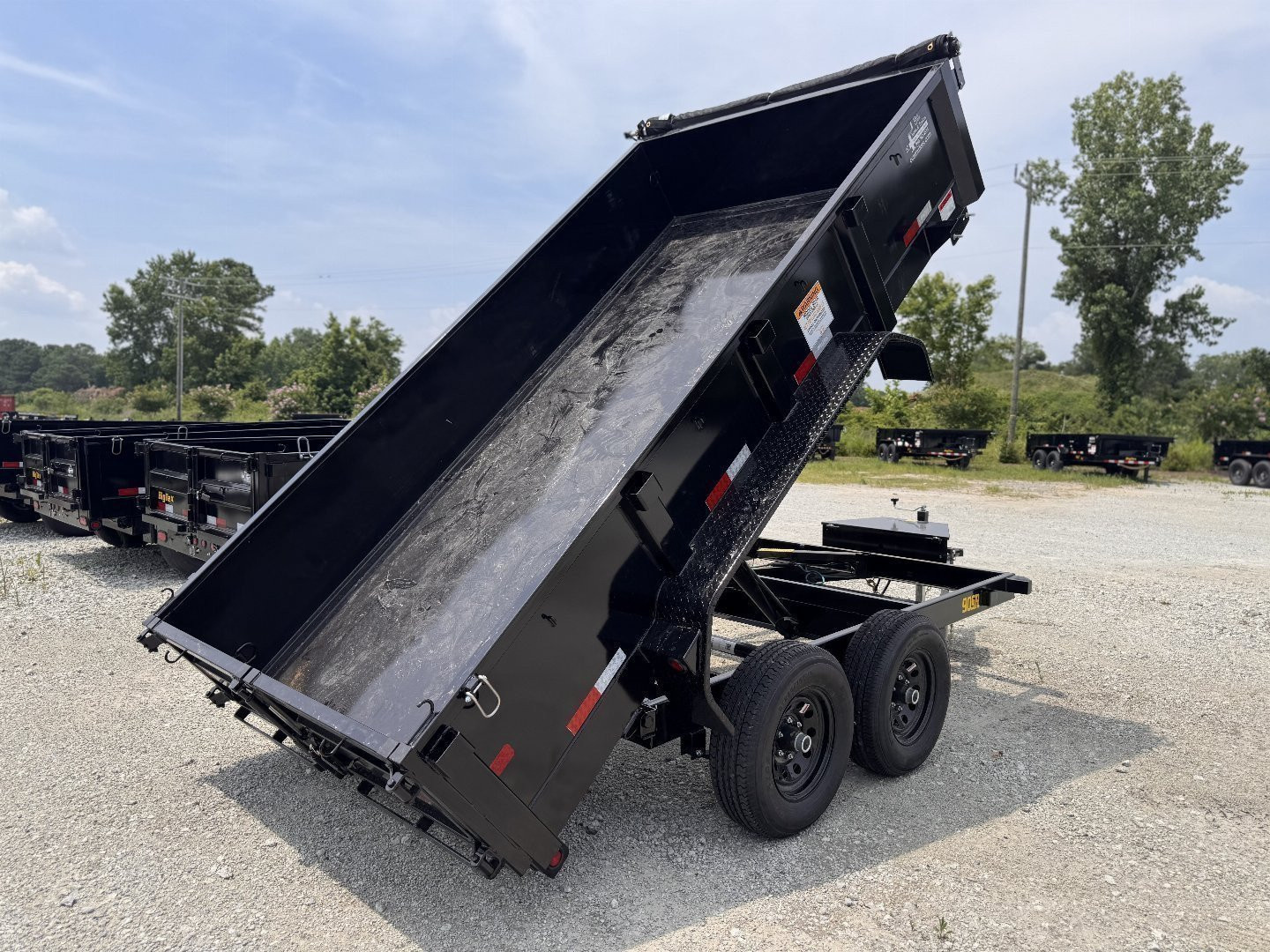 New 2026 Big Tex Trailers 90SR 6'x12' Dump Trailer