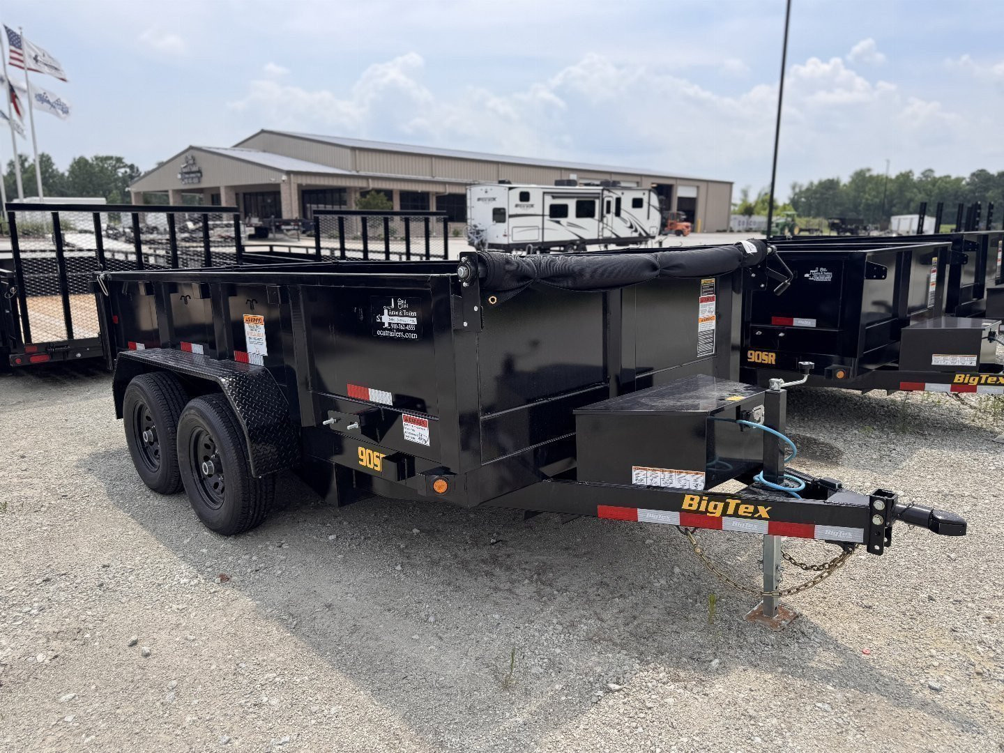 New 2026 Big Tex Trailers 90SR 6'x12' Dump Trailer