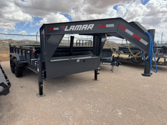 New 2026 Lamar Trailers 83  X 14' DT - 14K TELESCOPIC DUMP Dump Trailer