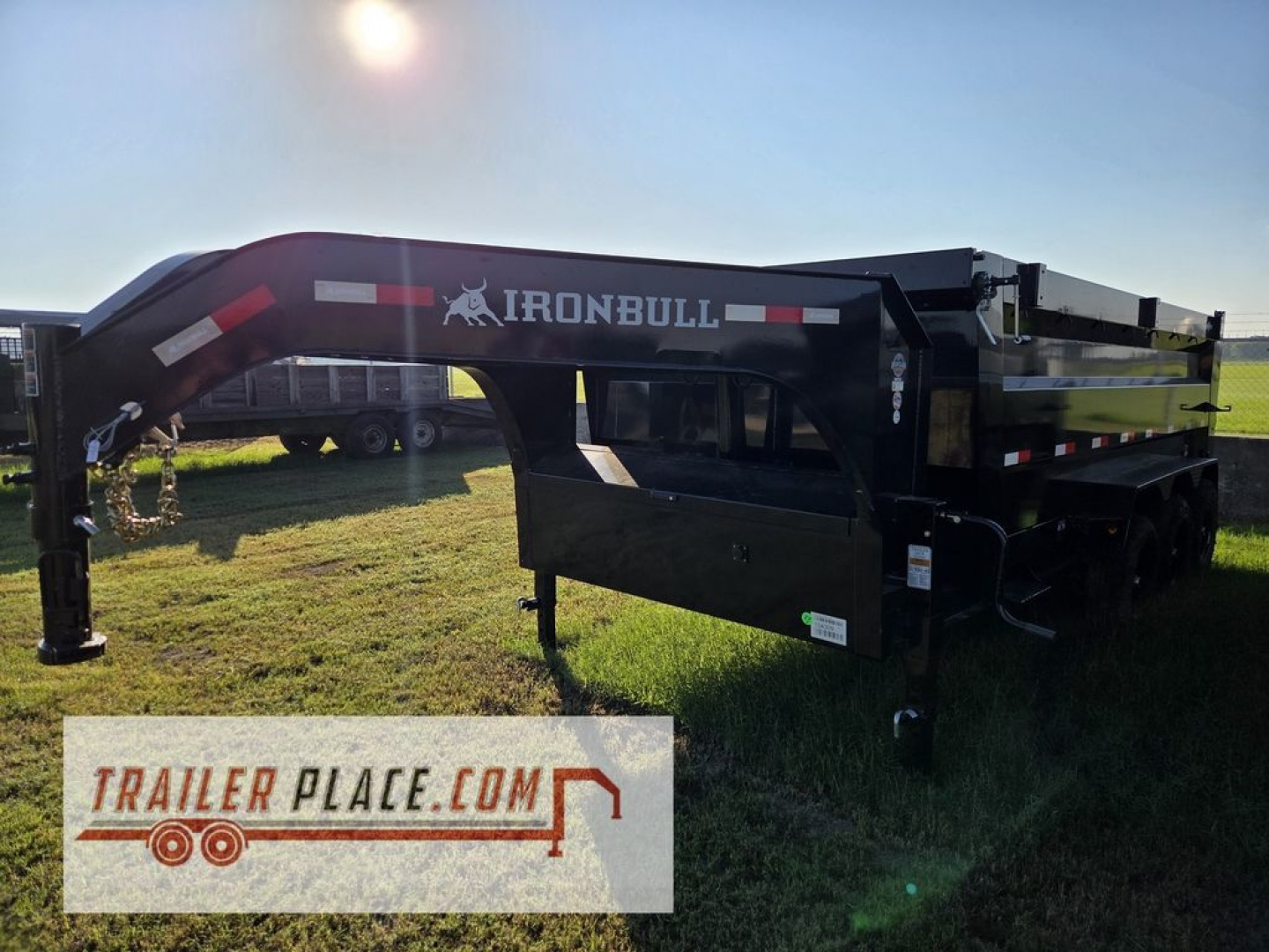 New 2026 IRON BULL 83"X16'x4' 21K DTG TELESCOPIC GN DUMP TRAILER