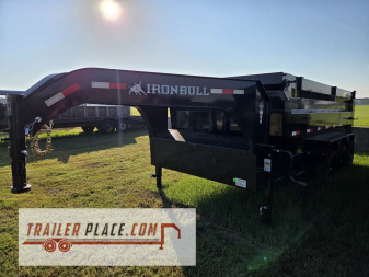 New 2026 IRON BULL 83 X16'x4' 21K DTG TELESCOPIC GN DUMP TRAILER