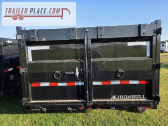 New 2026 IRON BULL 83"X16'x4' 21K DTG TELESCOPIC GN DUMP TRAILER