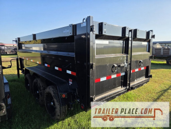 New 2026 IRON BULL 83"X16'x4' 21K DTG TELESCOPIC GN DUMP TRAILER