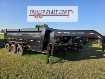 New 2026 IRON BULL 83"X16'x4' 21K DTG TELESCOPIC GN DUMP TRAILER