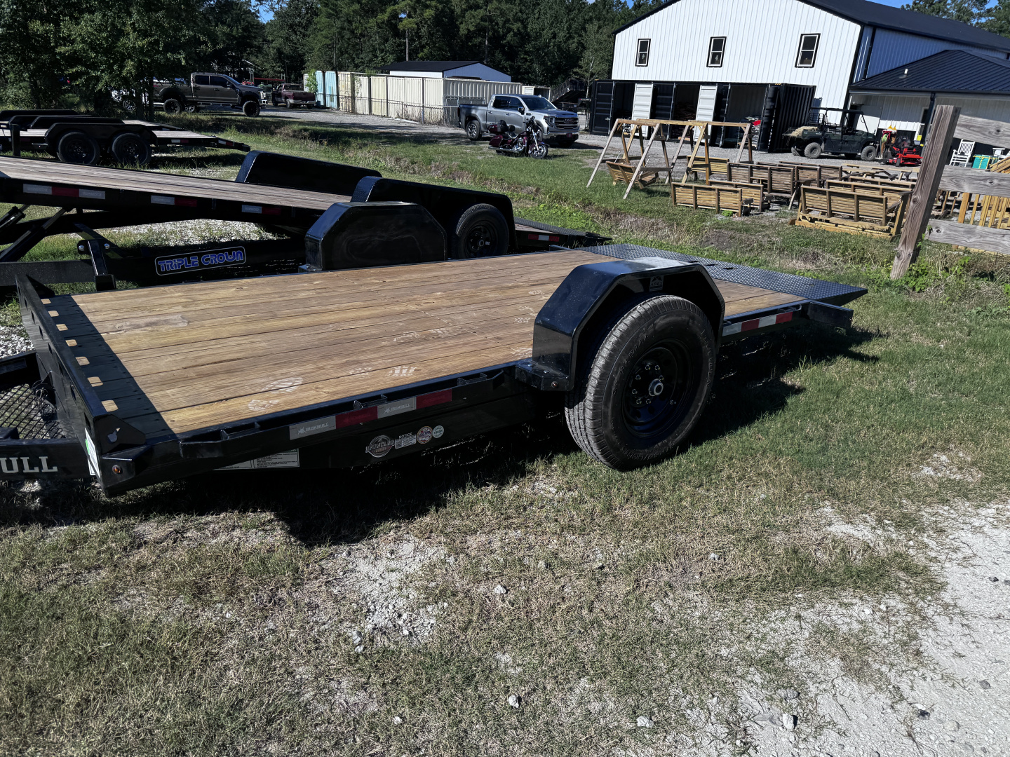 New 2025 IronBull 80"x12' SA 7K Tilt Deck