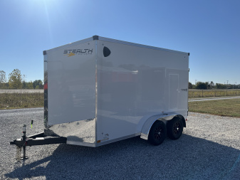 New 2026 Stealth Trailers Titan 7X12x84" w/ RAMP DOOR .080 POLYCORE Cargo / Enclosed Trailer