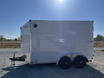New 2026 Stealth Trailers Titan 7X12x84" w/ RAMP DOOR .080 POLYCORE Cargo / Enclosed Trailer