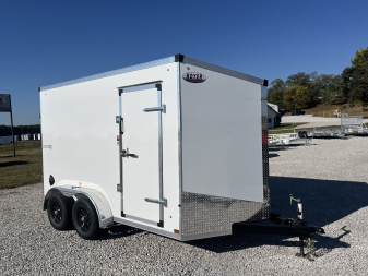 New 2026 Stealth Trailers Titan 7X12x84  w/ RAMP DOOR .080 POLYCORE Cargo / Enclosed Trailer