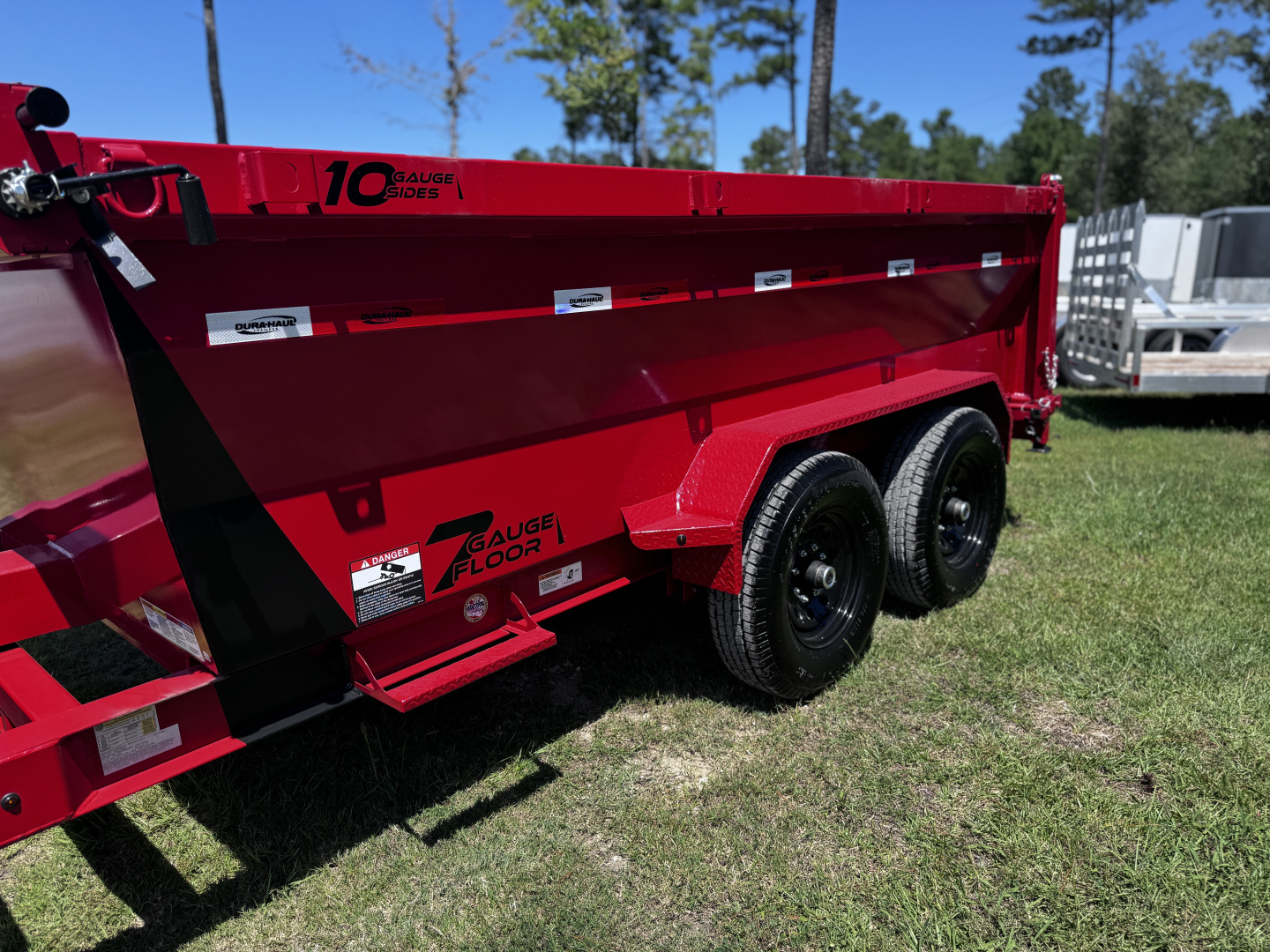 New Dump Trailer 6x12 14K 36" Sides Dura - Haul