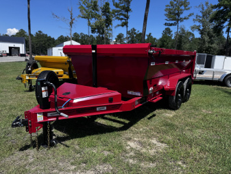 New Dump Trailer 6x12 14K 36  Sides Dura - Haul