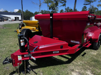 New Dump Trailer 6x12 14K 36" Sides Dura - Haul