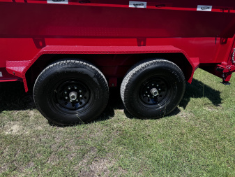 New Dump Trailer 6x12 14K 36" Sides Dura - Haul