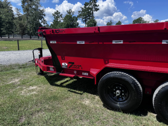 New Dump Trailer 6x12 14K 36" Sides Dura - Haul