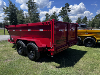 New Dump Trailer 6x12 14K 36" Sides Dura - Haul