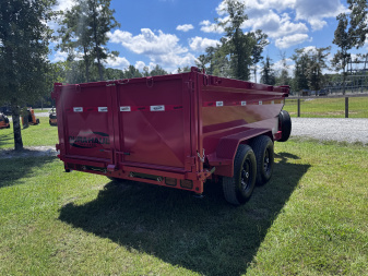 New Dump Trailer 6x12 14K 36" Sides Dura - Haul