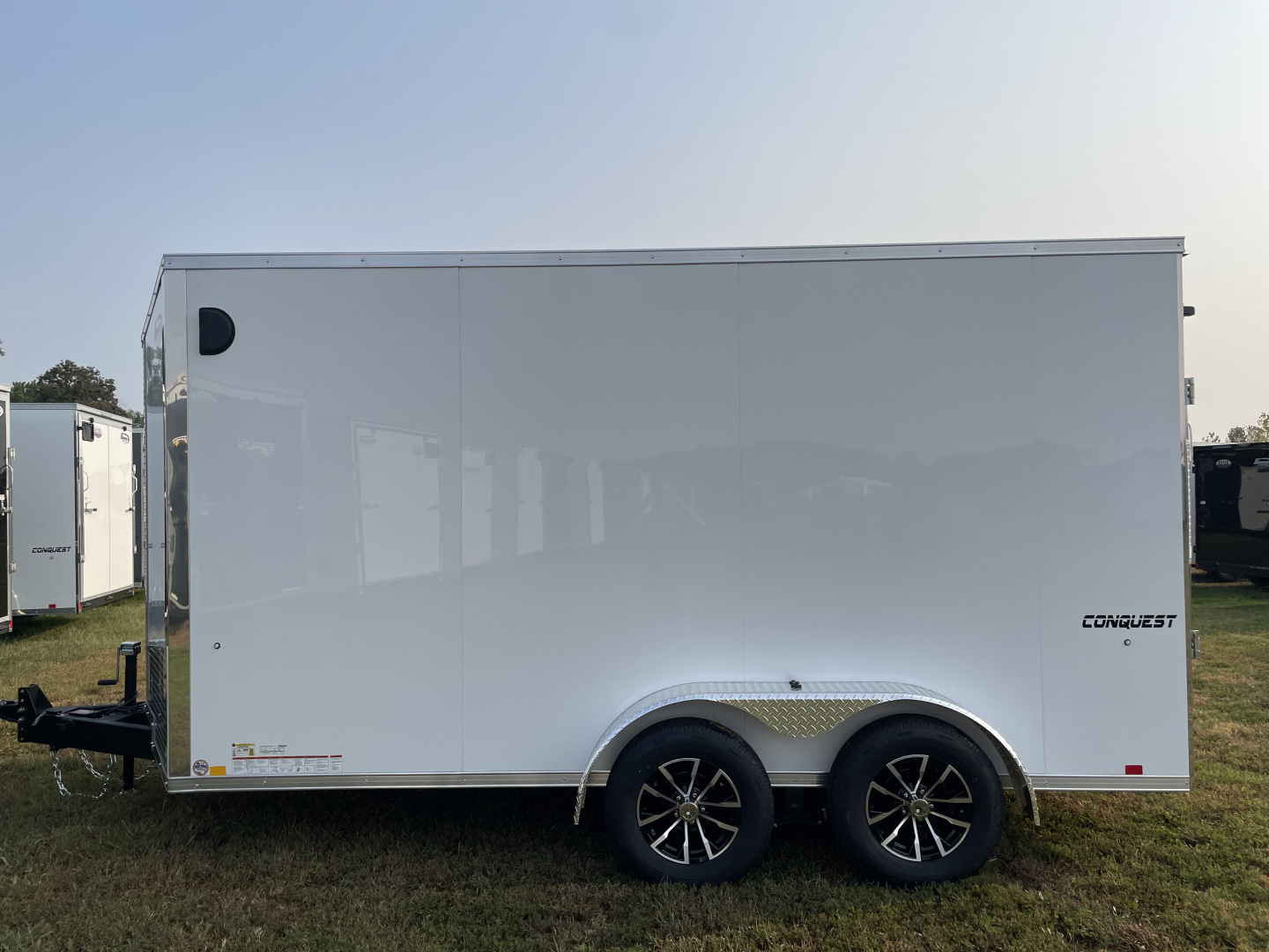 New 2025 Formula Trailers CONQUEST 7x14X84" .080 POLYCORE w/ REAR RAMP DOOR Cargo / Enclosed Trailer