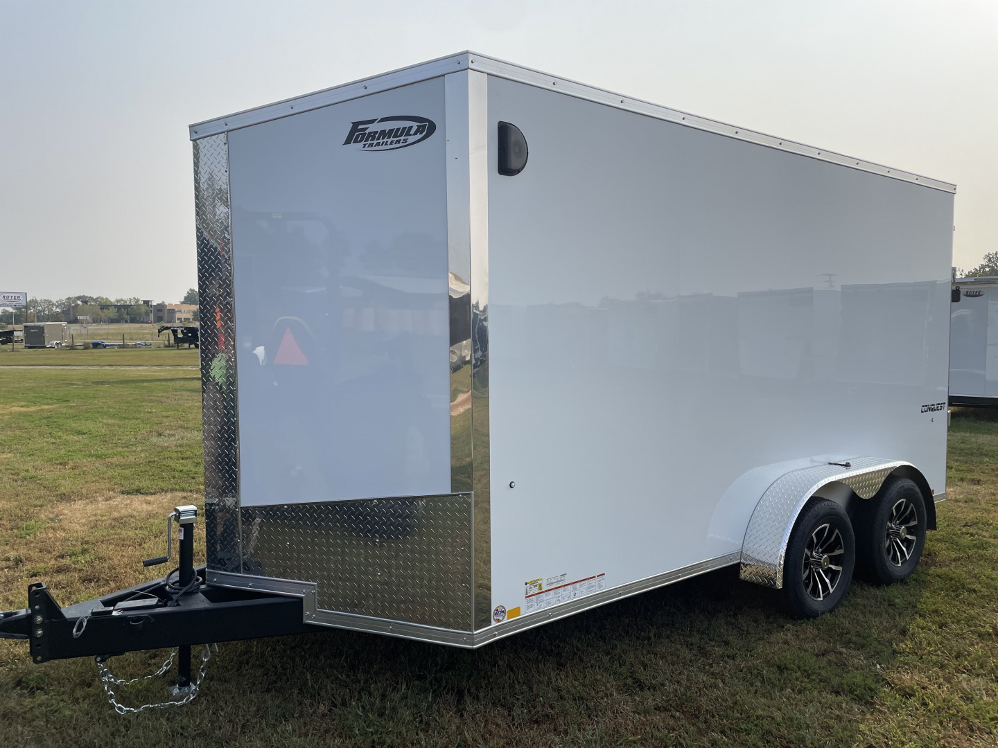 New 2025 Formula Trailers CONQUEST 7x14X84" .080 POLYCORE w/ REAR RAMP DOOR Cargo / Enclosed Trailer