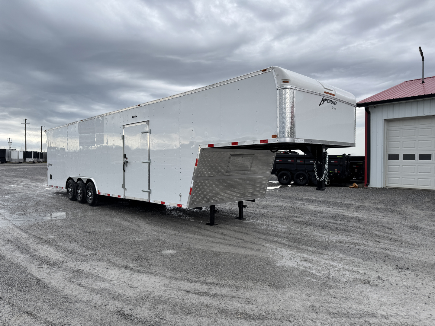 New 2026 Homesteader Trailer 838AG Champion Gooseneck Enclosed Trailer