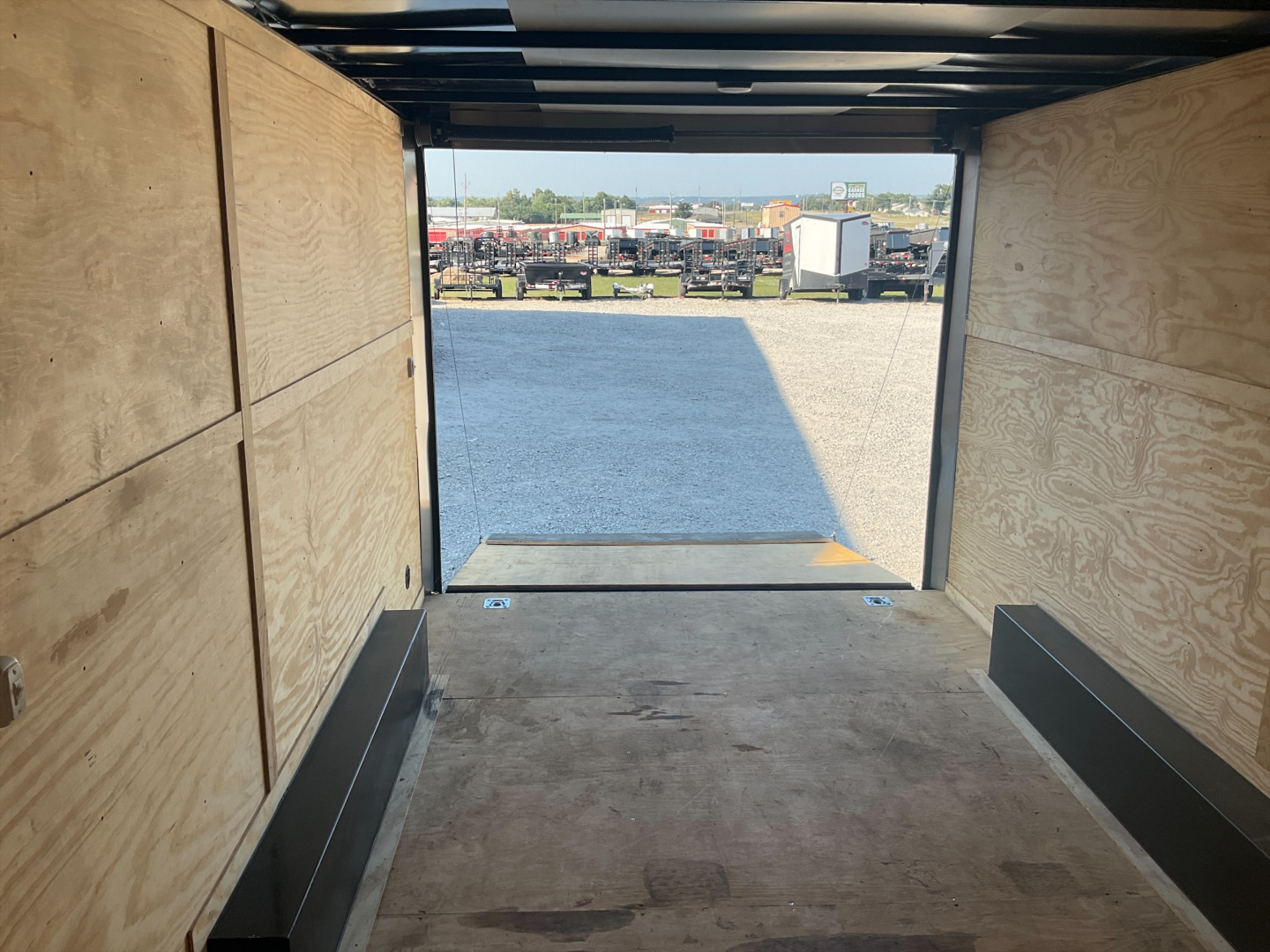 Used 2024 Stallion 8'x16' Enclosed Trailer