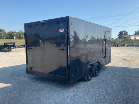 Used 2024 Stallion 8'x16' Enclosed Trailer