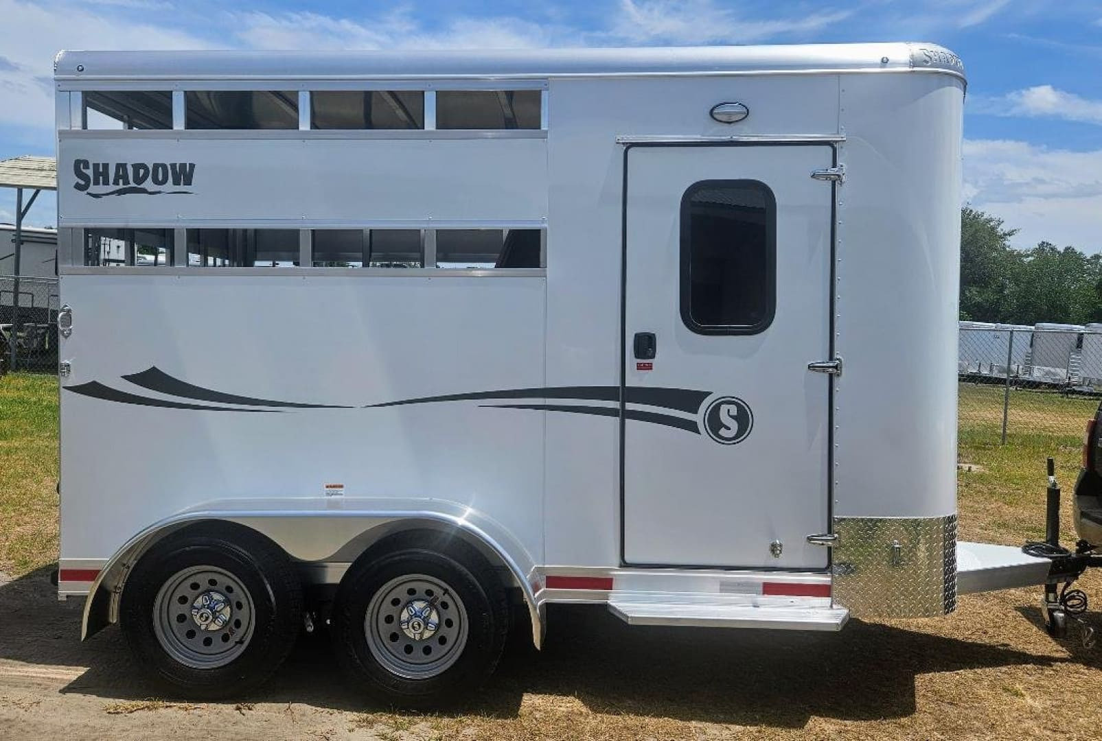 New 2026 Shadow 2H Stock Horse Trailer
