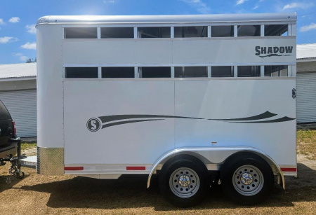 New 2026 Shadow 2H Stock Horse Trailer