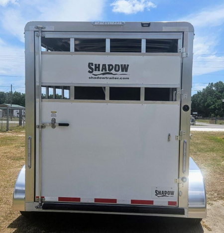 New 2026 Shadow 2H Stock Horse Trailer