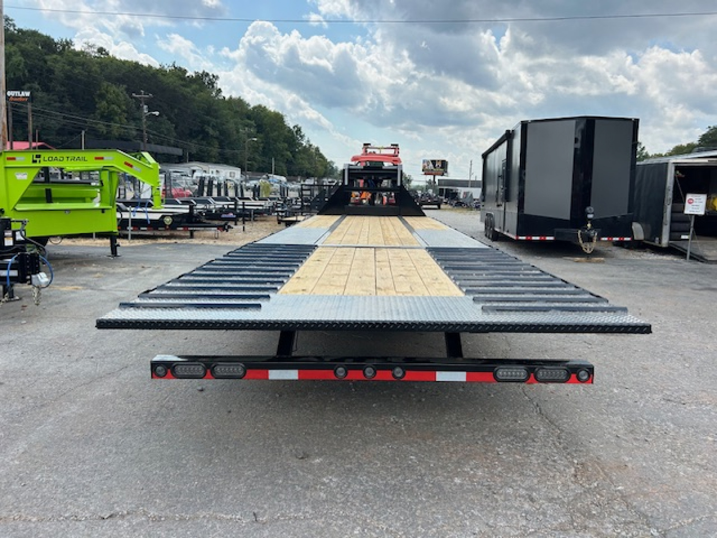 New 2026 Load Trail 102X32 hyd dove Equipment Trailer