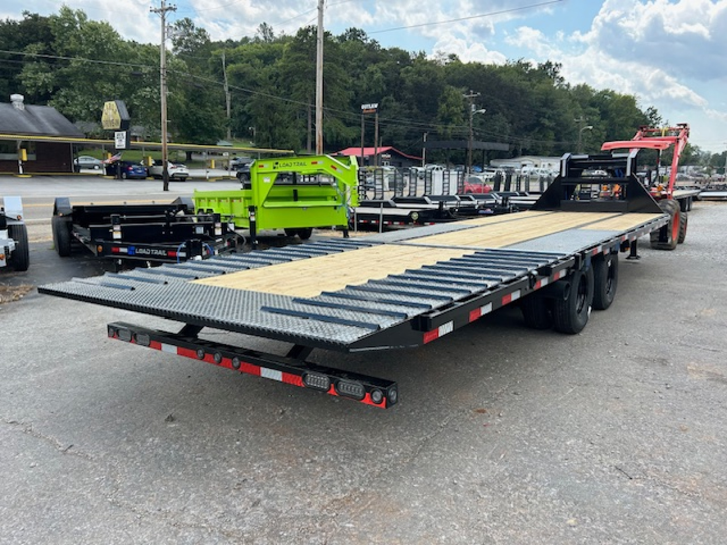New 2026 Load Trail 102X32 hyd dove Equipment Trailer