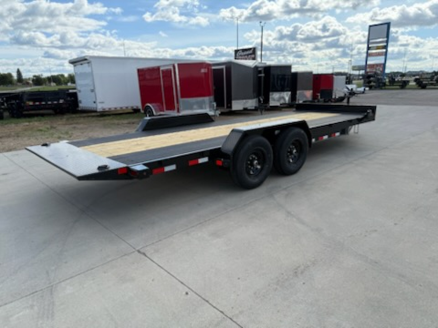 New 2026 Load Trail TM 7'X22' Tilt Trailer Equipment Trailer
