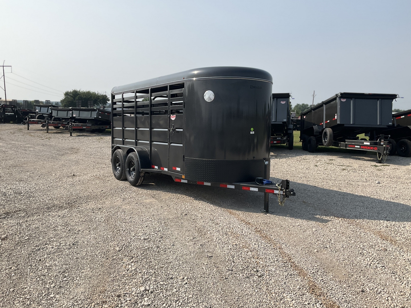 New 2026 Delco 6'x16' BP Livestock Trailer - S6