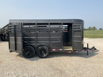 New 2026 Delco 6'x16' BP Livestock Trailer - S6