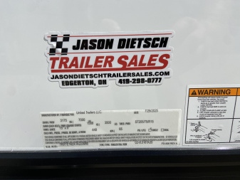 New 2026 United Trailers UJ 16'