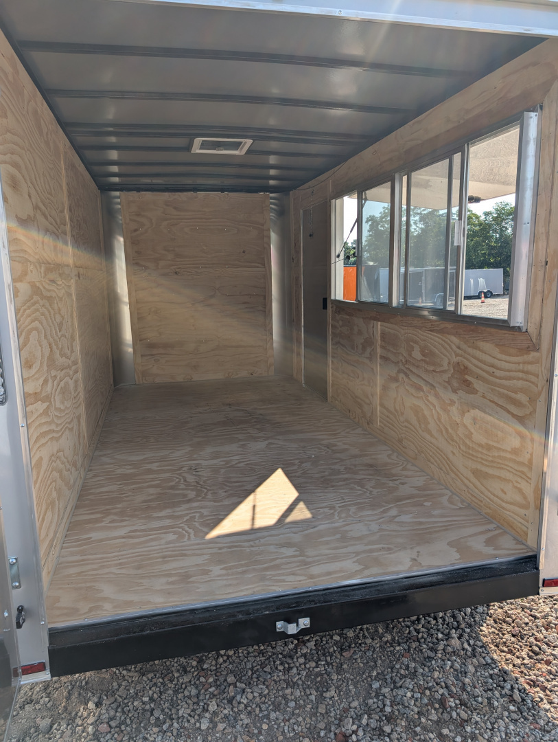 New 2026 Quality Cargo 7x14 Light Concession Trailer Concession